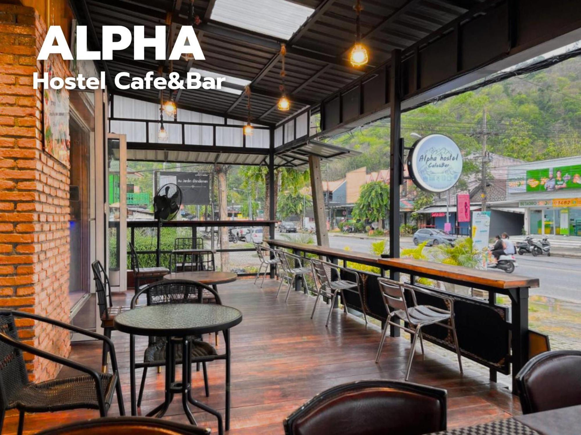 Alpha Hostel Cafe&Bar Ban Khlong Yai Kültér fotó